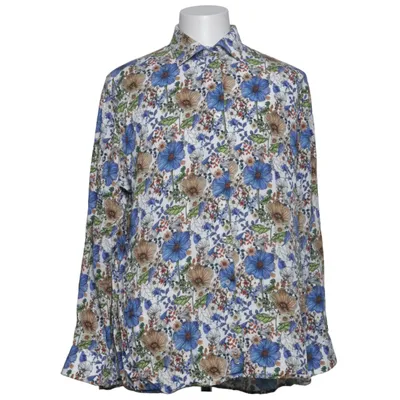 Chemise (Blanc, Bleu, Multicolore) de Oscar of Sweden Viscose