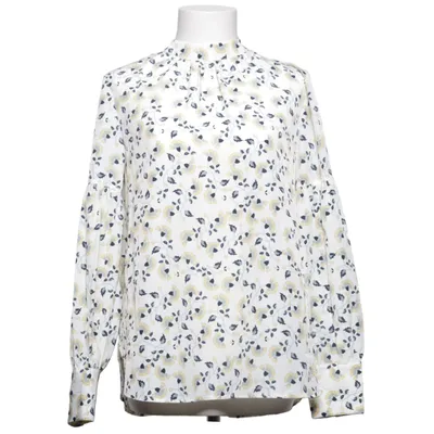 Blouse (White, Yellow, Blue) from Dobber Polyester