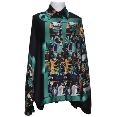 Blus (Svart, Grön, Flerfärgad) från Fashion Classic