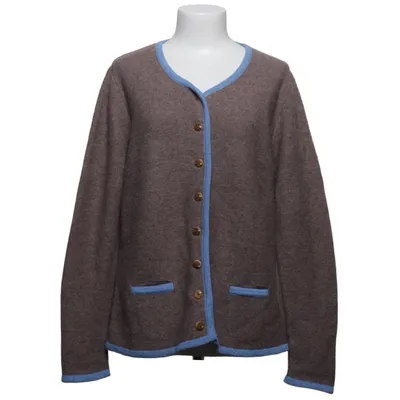 Cardigan (Marron, Bleu) de Stockerpoint Polyamide, Laine