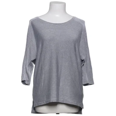 Long sleeve T-shirt (Blue, White) from Christian Siriano Elastane, Polyester, Viscose