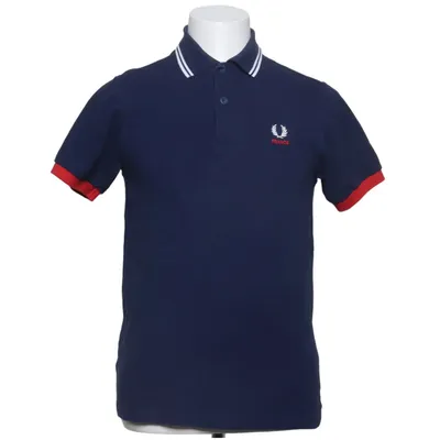 Polo shirt (Blue, Red, White) from Fred Perry Cotton