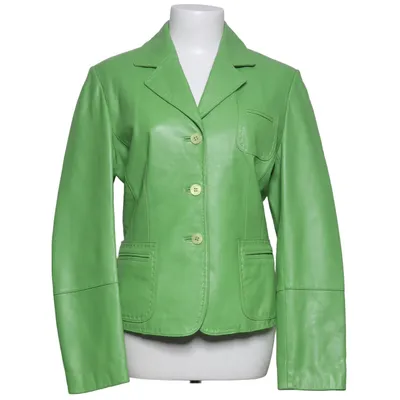 Leather blazer (Green) from Gaddi's Leather