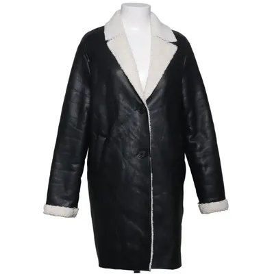 Shearlingjakke (Sort, Hvid) fra Collection Pimkie Polyester