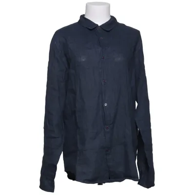 Shirt (Blauw) van Moda Italia Linnen