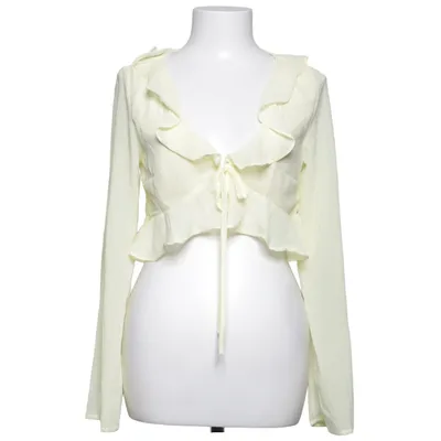 Blouse portefeuille (Jaune) de Shein Polyester