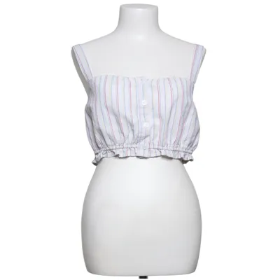 Crop top (Blanc, Multicolore) de Gilli Coton, Lin
