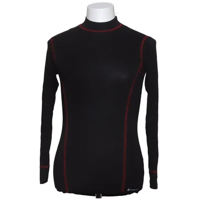 Base layer shirt (Black, Red) from Woodline Elastane