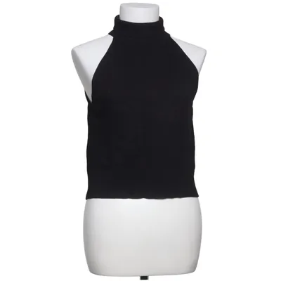 Top (Sort) fra H&M Modern Classic Polyamid, Viscose