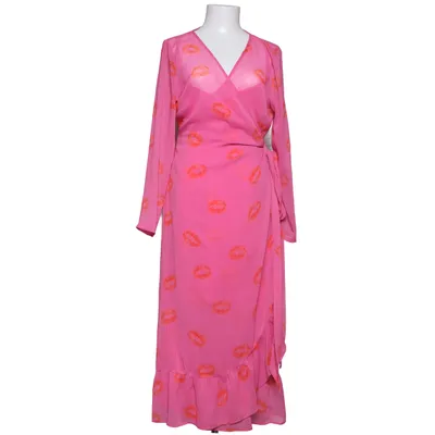 Wrap dress (Pink) from Never Fully Dressed Polyester