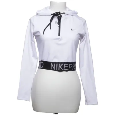 Hoodie (White, Black) from Nike Pro