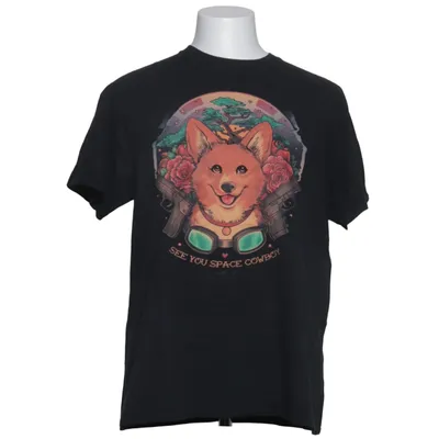 T-shirt (Svart) från Gildan Bomull