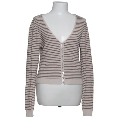 Cardigan (Beige, Brown) from Stradivarius Cotton, Viscose