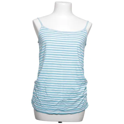 Maternity tank top (Blue, White) from Mom by Lindex Cotton, Elastane
