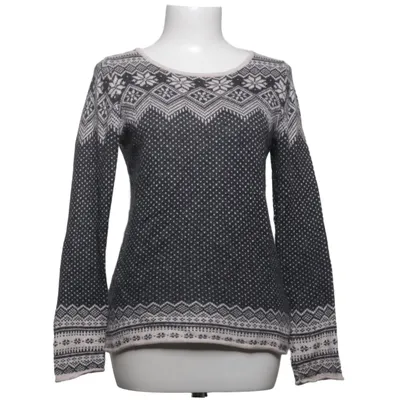 Strickpullover (Schwarz, Beige) von L.O.G.G by H&M Alpakawolle, Baumwolle, Polyamid, Viskose