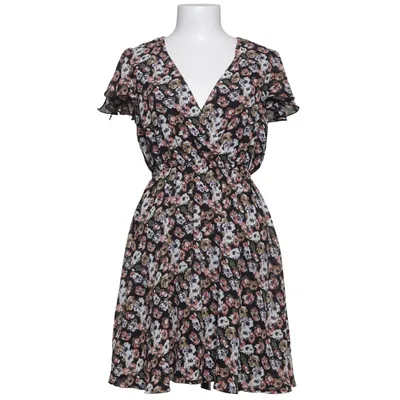 Dress (Black, Multicolored) from Mela London Elastane, Polyester