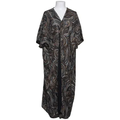 Kimono (Sort, Flerfarvet) fra Lindex Metallfiber, Polyester