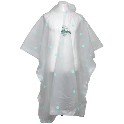 Regnponcho (Vit, Grön) från Liseberg