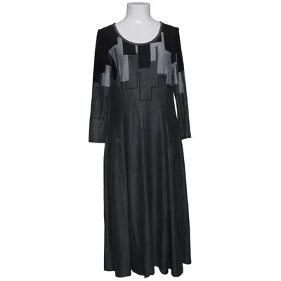 Dress (Gray, Black) from Baldino Elastane, Polyester, Viscose