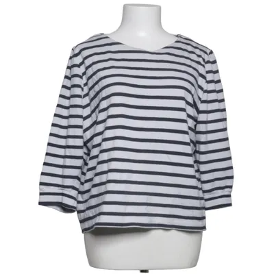 Långärmad t-shirt (Vit, Blå) från Purdey Bomull