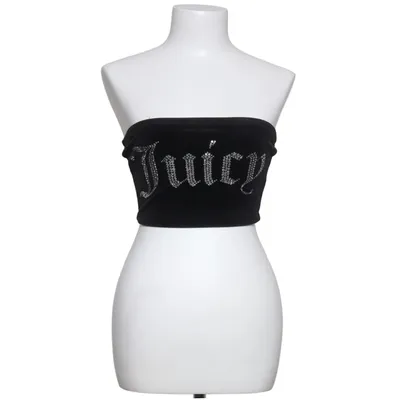 Tube top (Black) from Juicy Couture Elastane, Polyester