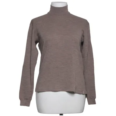 Pul à col roulé (Beige) de Dilling Laine de mouton