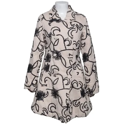 Frakke (Beige, Sort) fra Moood Linned
