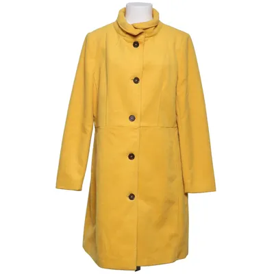 Frakke (Gul) fra Manguun Akryl, Polyamid, Polyester, Viscose, Uld