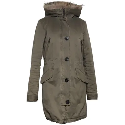 Parkas (ASPEN 515) från Blonde No.8 Bomull, Elastan, Skinn, Polyester, Kaninpäls