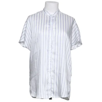 Chemise à manches courtes (Blanc, Bleu) de Mango Suit