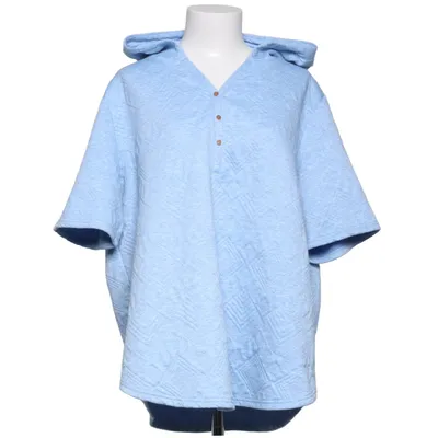 Short sleeve hoodie (Blue) from Gina Elastane, Polyester
