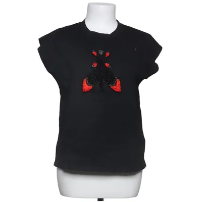 T-shirt (Black) from Patrizia Pepe Cotton, Polyester