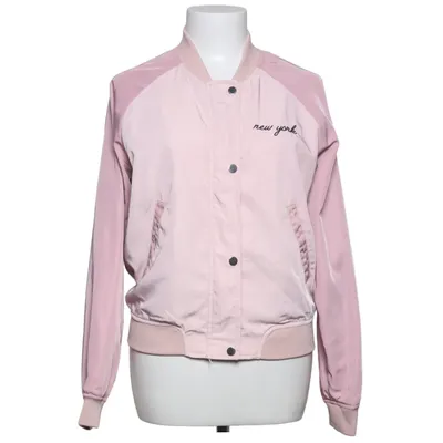 Bomber jacket (Pink, Black, White) from Gina Tricot Polyester