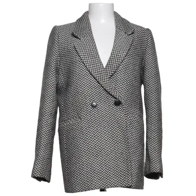 Kavaj (Svart, Vit) från Anine Bing Lyocell, Polyester, Ull