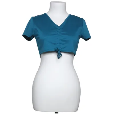 Crop top (Bleu) de Collective Élasthane, Polyester