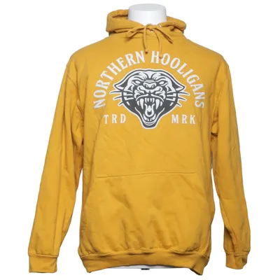 Huvtröja (Gul) från Northern Hooligans Bomull, Polyester