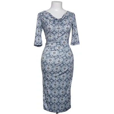 Klänning (Blå, Vit, Svart) från Ilse Jacobsen Elastan, Polyester
