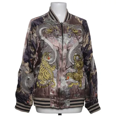 Blouson (Noir, Multicolore) de Zara Woman Viscose