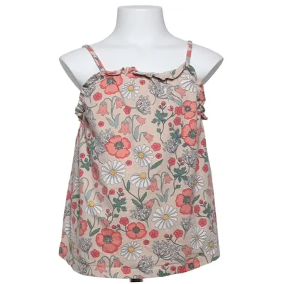 Tank Top (Beige, Multicolored) from Polarn O. Pyret Elastane, Organic cotton