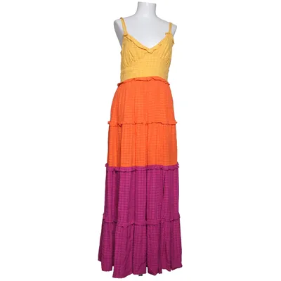 Maxi jurk (Oranje, Meerkleurig) van French Connection Katoen, Viscose