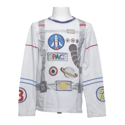 Lange mouwen shirt (Wit, Meerkleurig) van Mini Boden Katoen