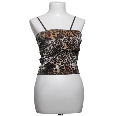 Tanktop (Bruin, Zwart) van Chicwish Polyester