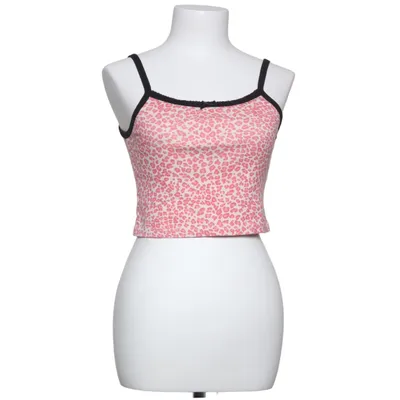 Crop top (Rose, Blanc) de John Galt Coton