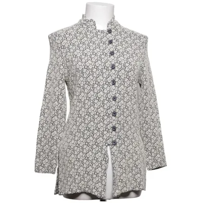 Blouse (Zwart, Beige) van Eugen Klein Acetaat, Viscose