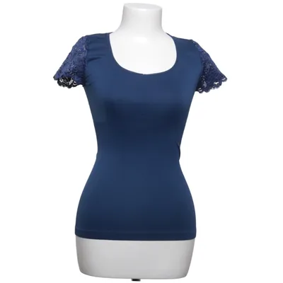 Haut de vêtement sculptant (Bleu) de Power Flower Élasthane, Polyamide