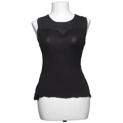Peplumtopp (Svart) från Elitzia Viskos