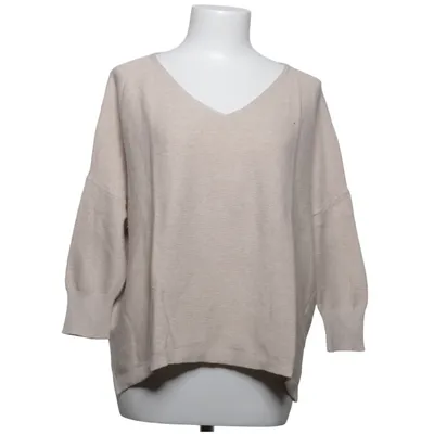 Trui (Beige) van Hemisphere Kasjmier, Katoen, Zijde