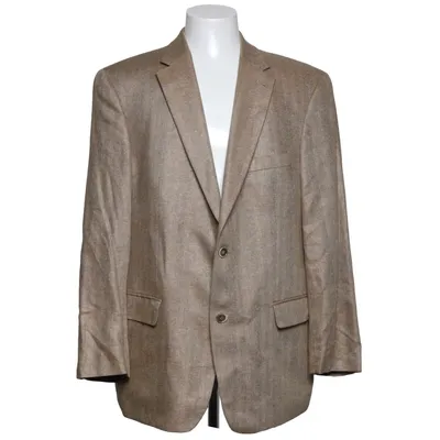 Blazer (Bruin) van Mario Barutti Zijde, Viscose
