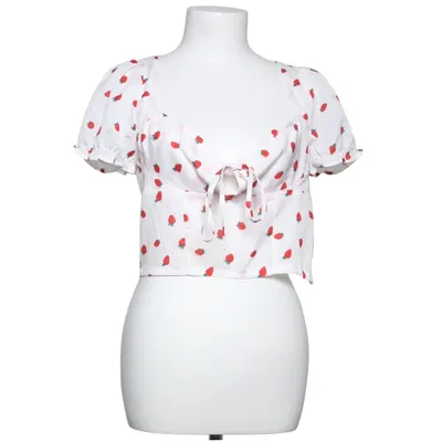 Crop top (Vit, Röd, Grön) från NLW Polyester