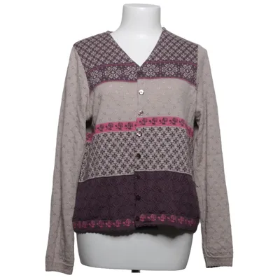 Cardigan (Beige, Violet, Rose) de Anno Stockholm Laine de mouton